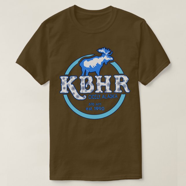 Camiseta Exposição ao norte KBHR TShirt 9 (Frente do Design)