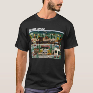 Camiseta "Exposição ao Norte" ~ Roslyn, Washington T-Shirt