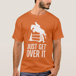 Camiseta Exposição de Cavalos Equestres Mulheres Meninas Ho
