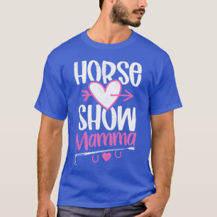 Camiseta Exposição de Cavalos Mamma Equitação Mãe Legal vin