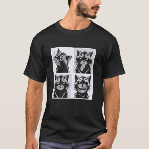 Camiseta Exposição de Gato em Fotocabine Vintage Selfie Div
