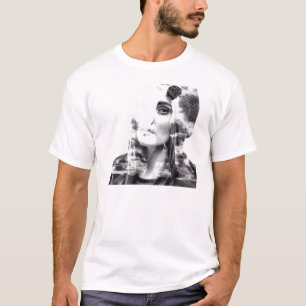 Camiseta Exposição dobro de Bradley Malko