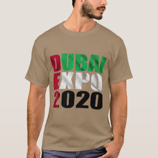Camiseta exposição dubai 2020