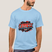 EXPRESS: Grafite-Estilo 3D, Design de Camisa-T Met