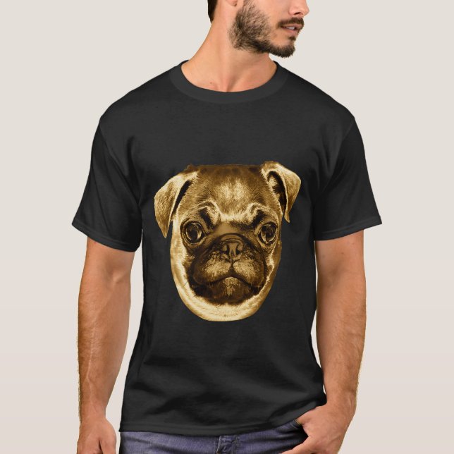 Camiseta Express Pug Cão (Frente)