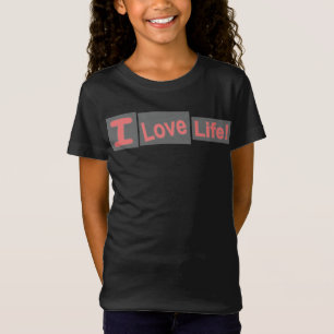 Camiseta Expressão Bela Design "Vida de Amor". Comprar Agor