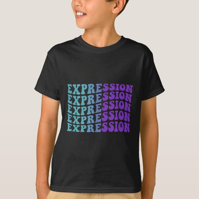 Camiseta Expressão, Consciência Mental (Frente)