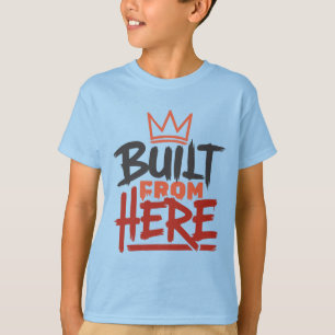Camiseta Expressão de Orgulho e Autenticidade Construída Da