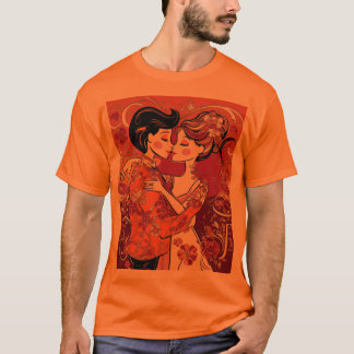 Camiseta Expresse o seu amor com T-Shirts de Design único"