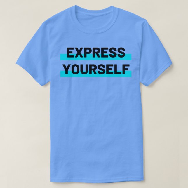Camiseta Expresse-se  (Frente do Design)