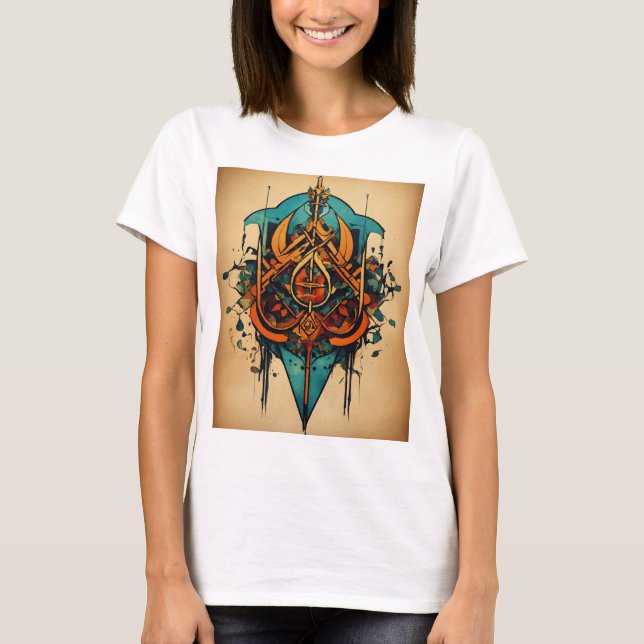 Camiseta Expresse-se - Coleta de T-shirt exclusiva do Desig (Frente)