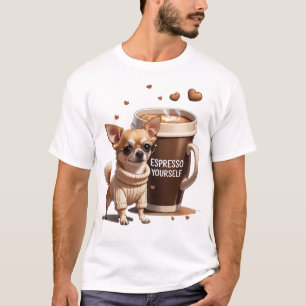 Camiseta Expresse-se – Edição Chihuahua Café