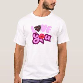 Camiseta Expresse seu amor com um estilo flexível único