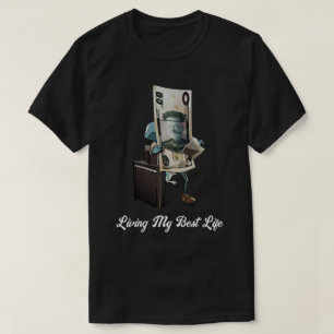 Camiseta Expresse sua vibração - vivendo minha melhor camis