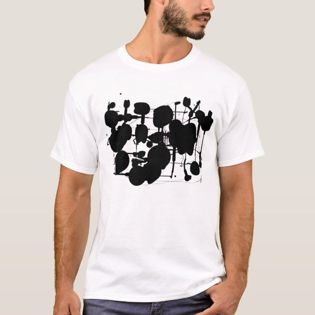 Camiseta Expressionista abstrato - personalizado (Frente)