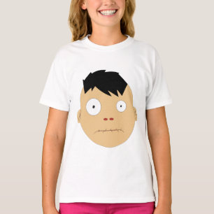 Camiseta Expressões de rosto Zombie