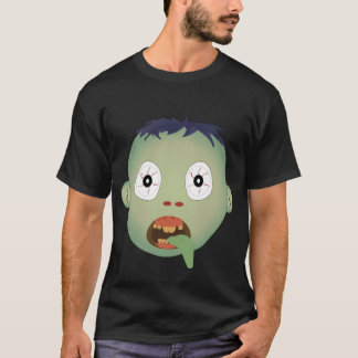 Camiseta Expressões de rosto Zombie