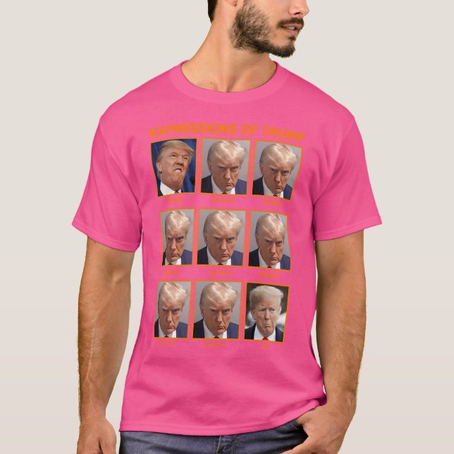 Camiseta Expressões De Trump (4A) (Frente)