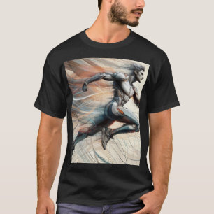 Camiseta Expressões Dinâmicas: Um estudo em movimento"
