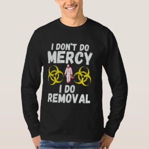 Camiseta Exterminação do controle de pragas de homens engra