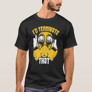 Camiseta Exterminador de Controle de Pragas de Percevejos C