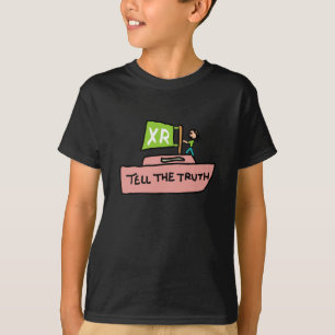 Camiseta Extinção Rebelião Diga O Barco Verdade