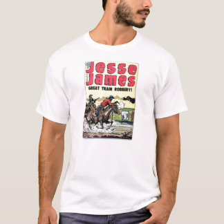 Camiseta Extorsão do trem de Jesse James