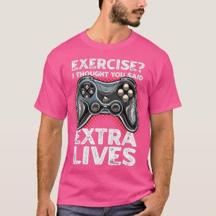 Camiseta Extra vive Engraçados Controladores de videogame R