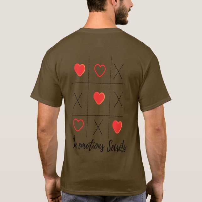 Camiseta Extraodinary Tees for Lover's emotions Secrets (Verso)