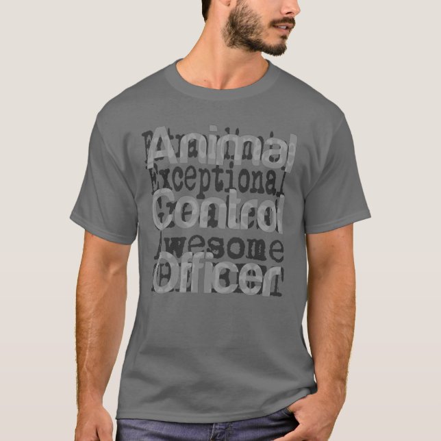 Camiseta Extraordinário do responsável pelo controlo dos an (Frente)