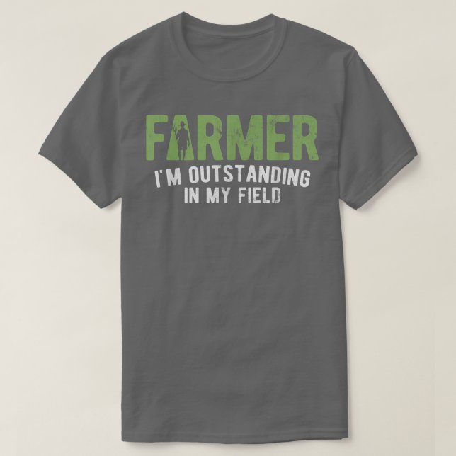 Camiseta Extraordinário Em Meu Agricultor De Fazenda De Cam (Frente do Design)