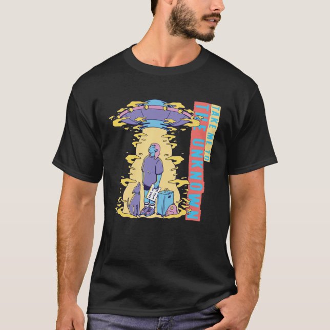Camiseta extraterrestrial Alien science fiction (Frente)