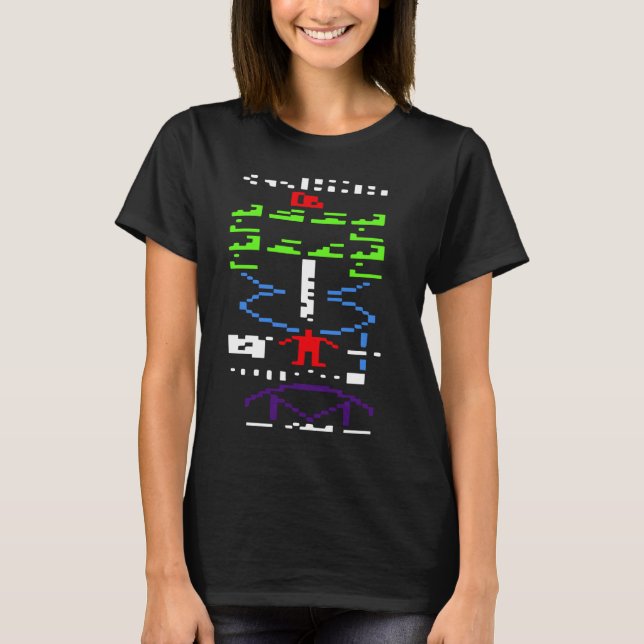 Camiseta Extraterrestrial  Arecibo Alien Message (Frente)