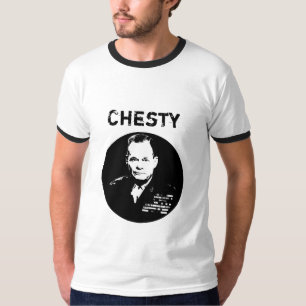 Camiseta Extrator Chesty -- Preto e branco