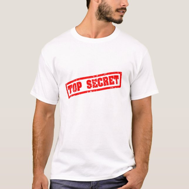 CAMISETA EXTREMAMENTE SECRETO (Frente)