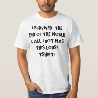 CAMISETA EXTREMIDADE DA LEMBRANÇA DO MUNDO