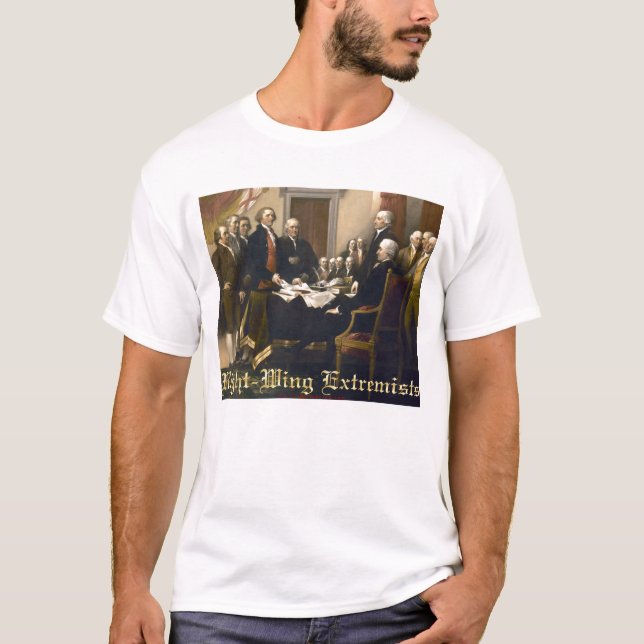 Camiseta Extremistas de direita (Frente)