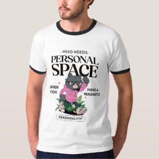 Camiseta Extrovertidos têm personalidades magnéticas