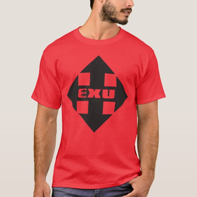 Camiseta Exu mora na encruzilhada (Frente)