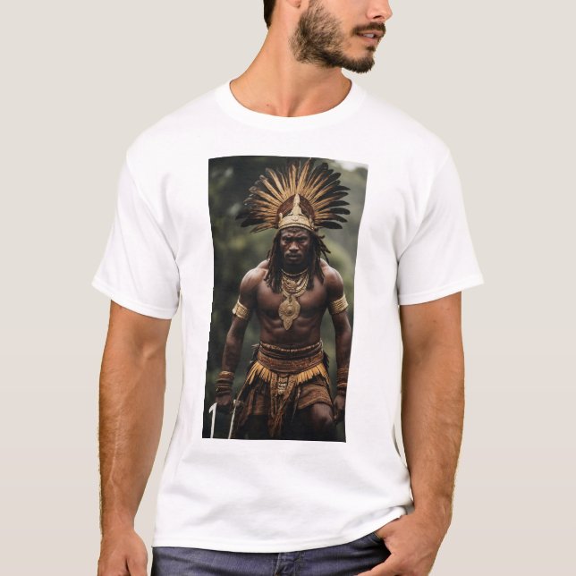 Camiseta Exu - O Divino Mensageiro de Cruzadas (Frente)