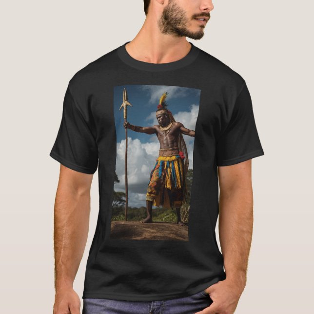 Camiseta Exu - O Mensageiro Divino Das Estradas (Frente)
