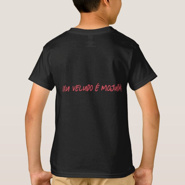 Camiseta Exu Veludo é Rock'N'Roll #1 (Verso)