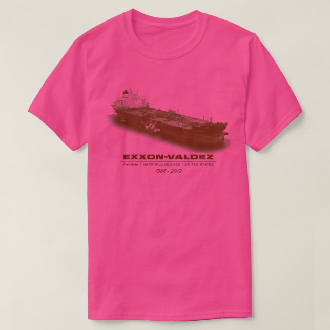 Camiseta Exxon Valdez (Frente do Design)