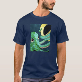Camiseta Eye To eye - Octopus and Alien