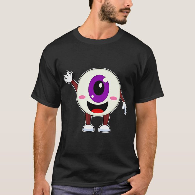 Camiseta Eyeball Halloween (Frente)