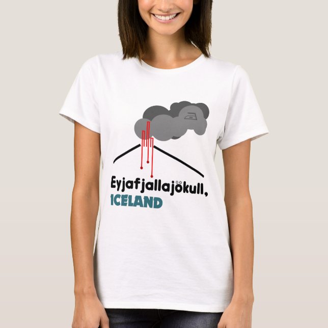 Camiseta Eyjafjallayokull (Frente)