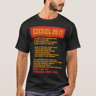 Camiseta Ezekiel 25:17 Pulp Fiction Sam Jack.son Citação Me