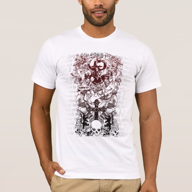 Camiseta Ezekiel 37 - Exército dos ossos (Frente)