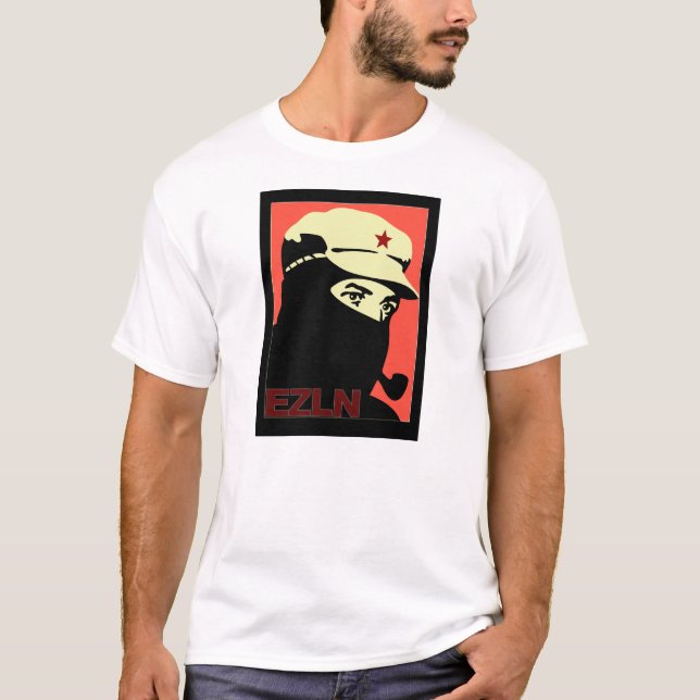 Camiseta EZLN Subcomandante Marcos (Frente)