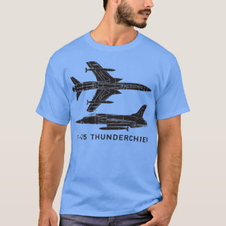 Camiseta F105 Thunderhead FighterBomber Plane 